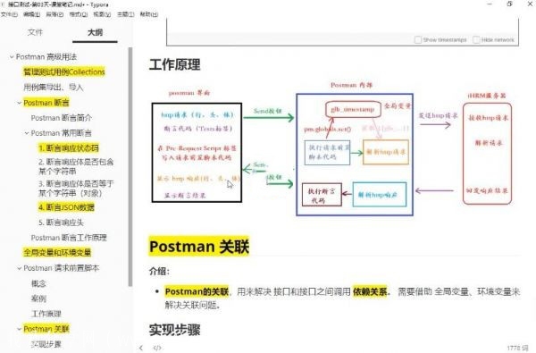 高级业务环境Postman接口测试视频教程 Postman业场景实战+案例实战+测试报告分析