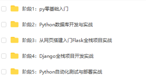 2020Python全栈工程师